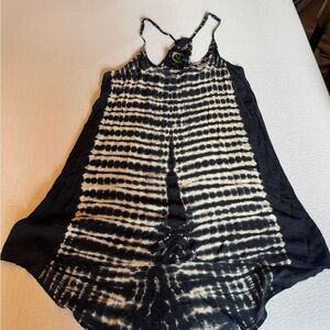 Blue Life Black and Cream Mini Dress